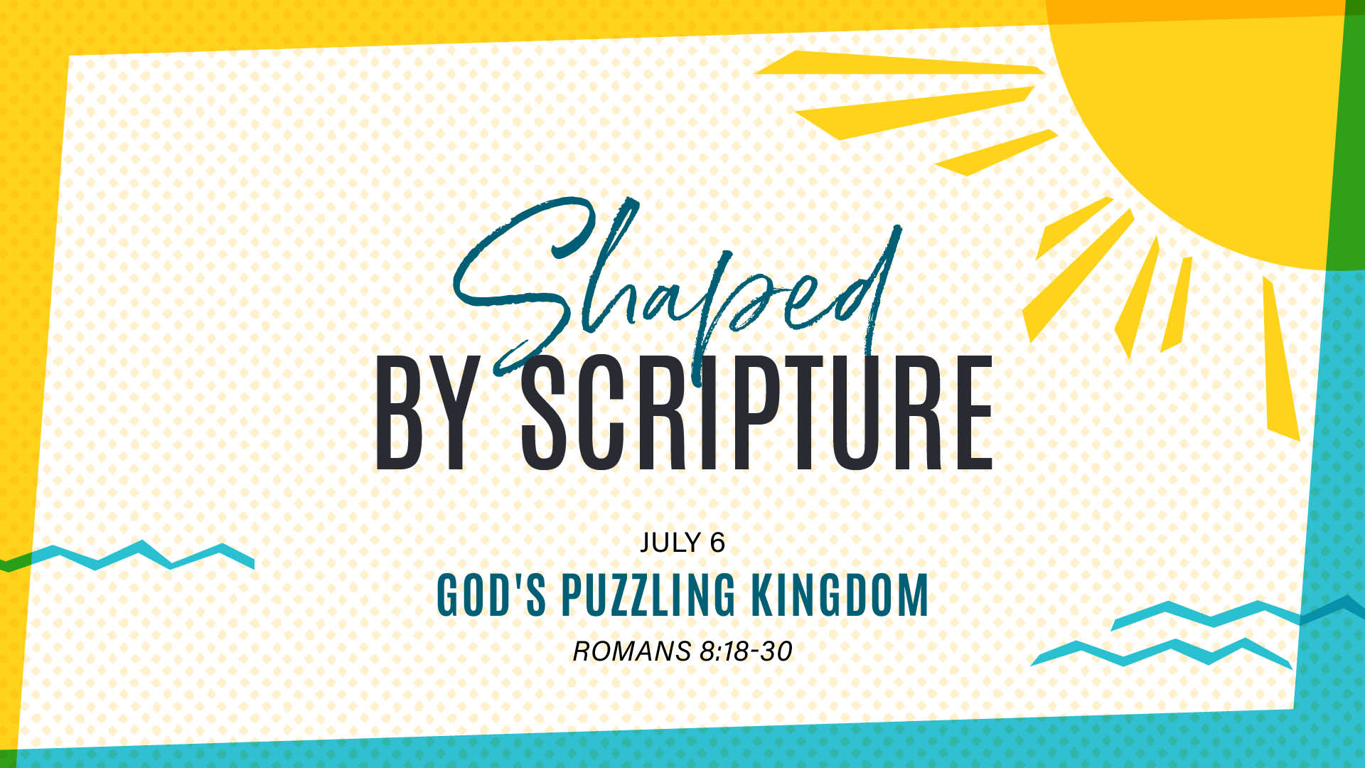 God’s Puzzling Kingdom