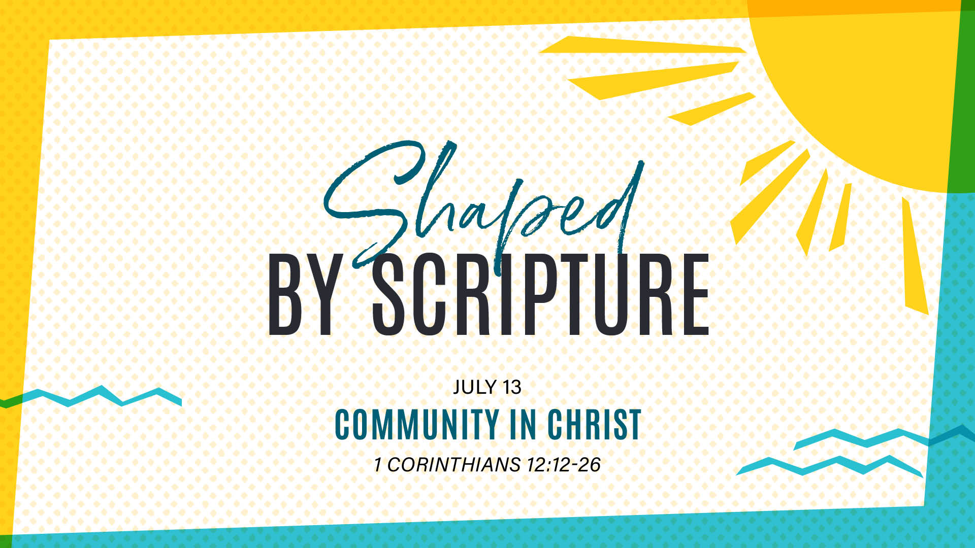 Community in Christ