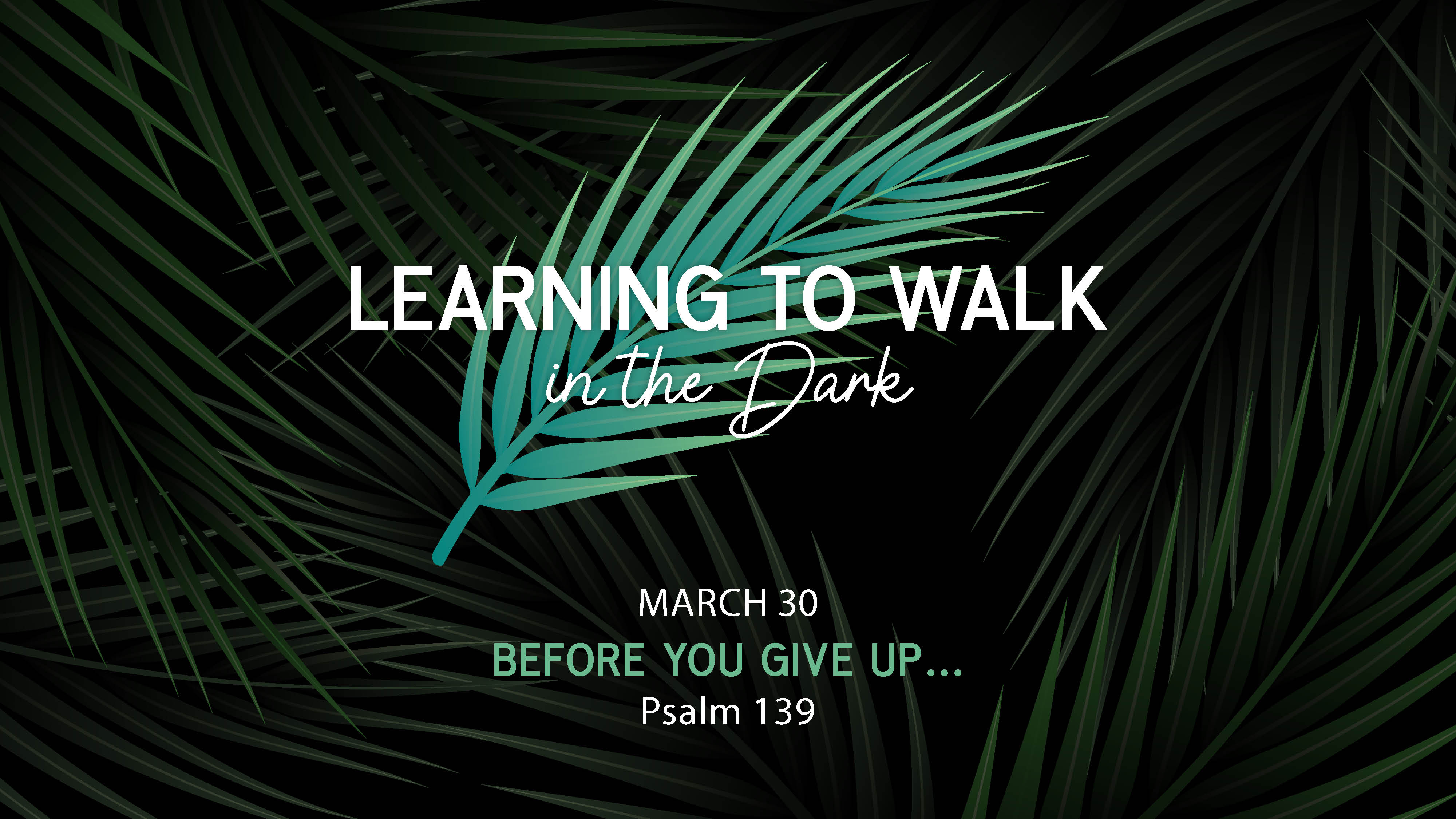 Before You Give Up… 