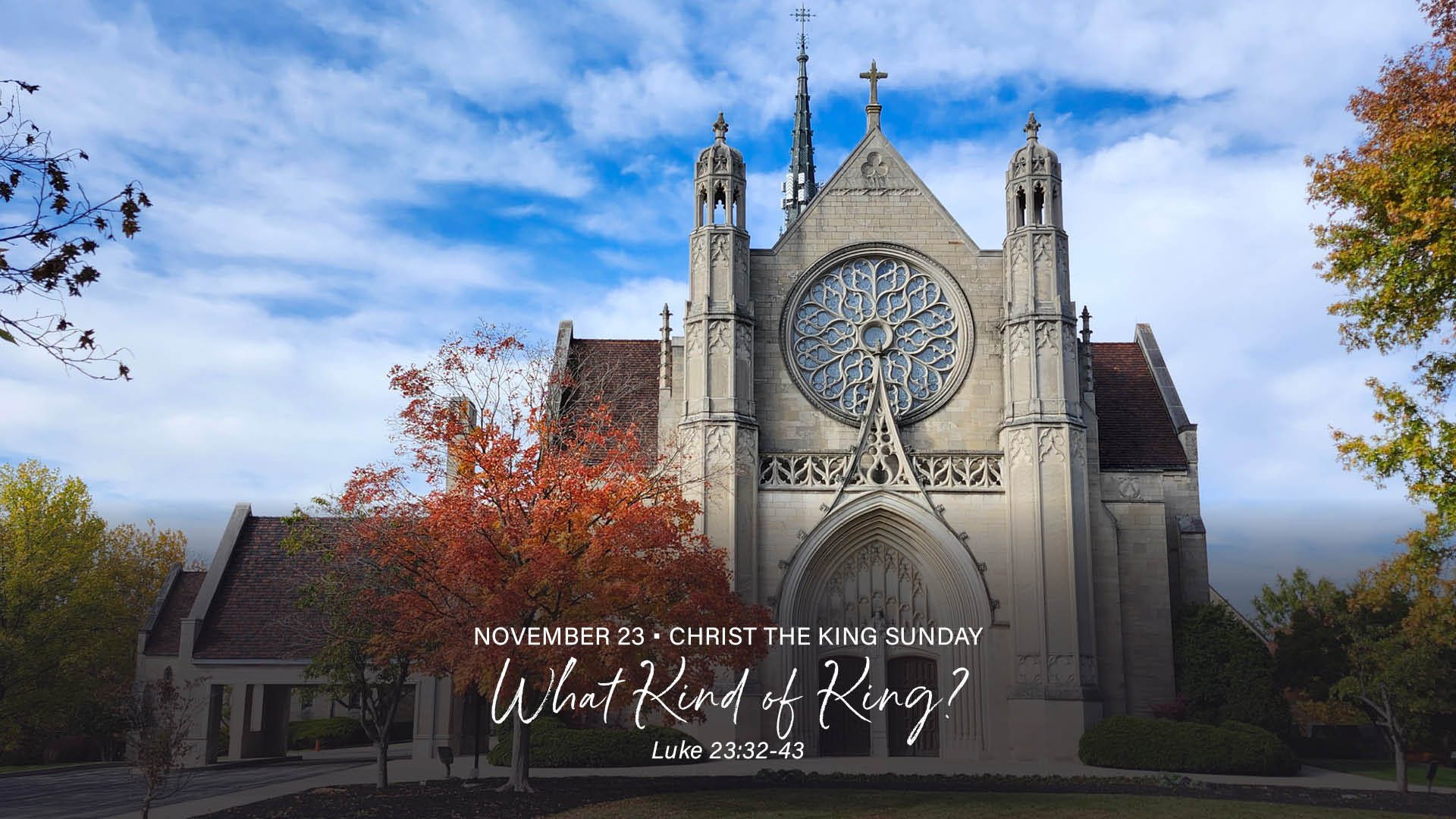 November 23 - What Kind of King?