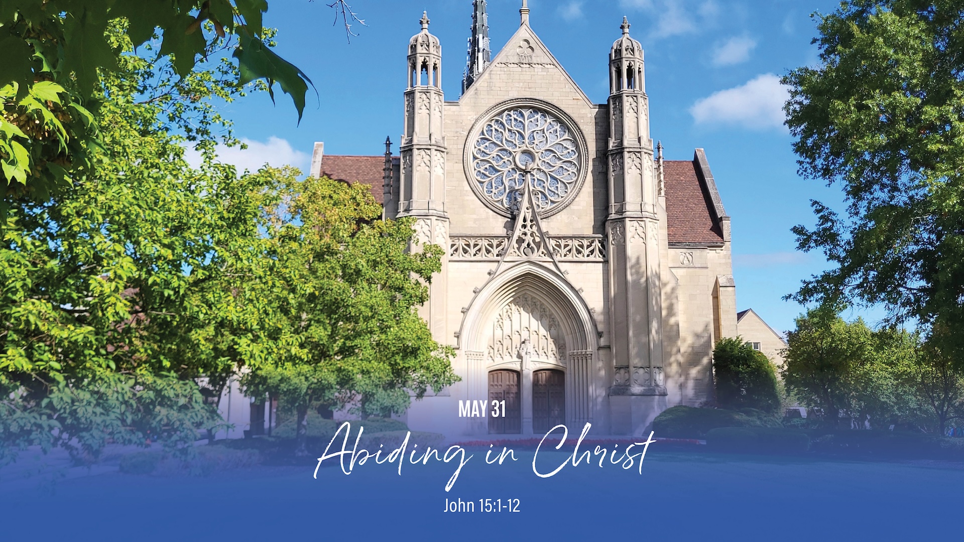 Abiding in Christ