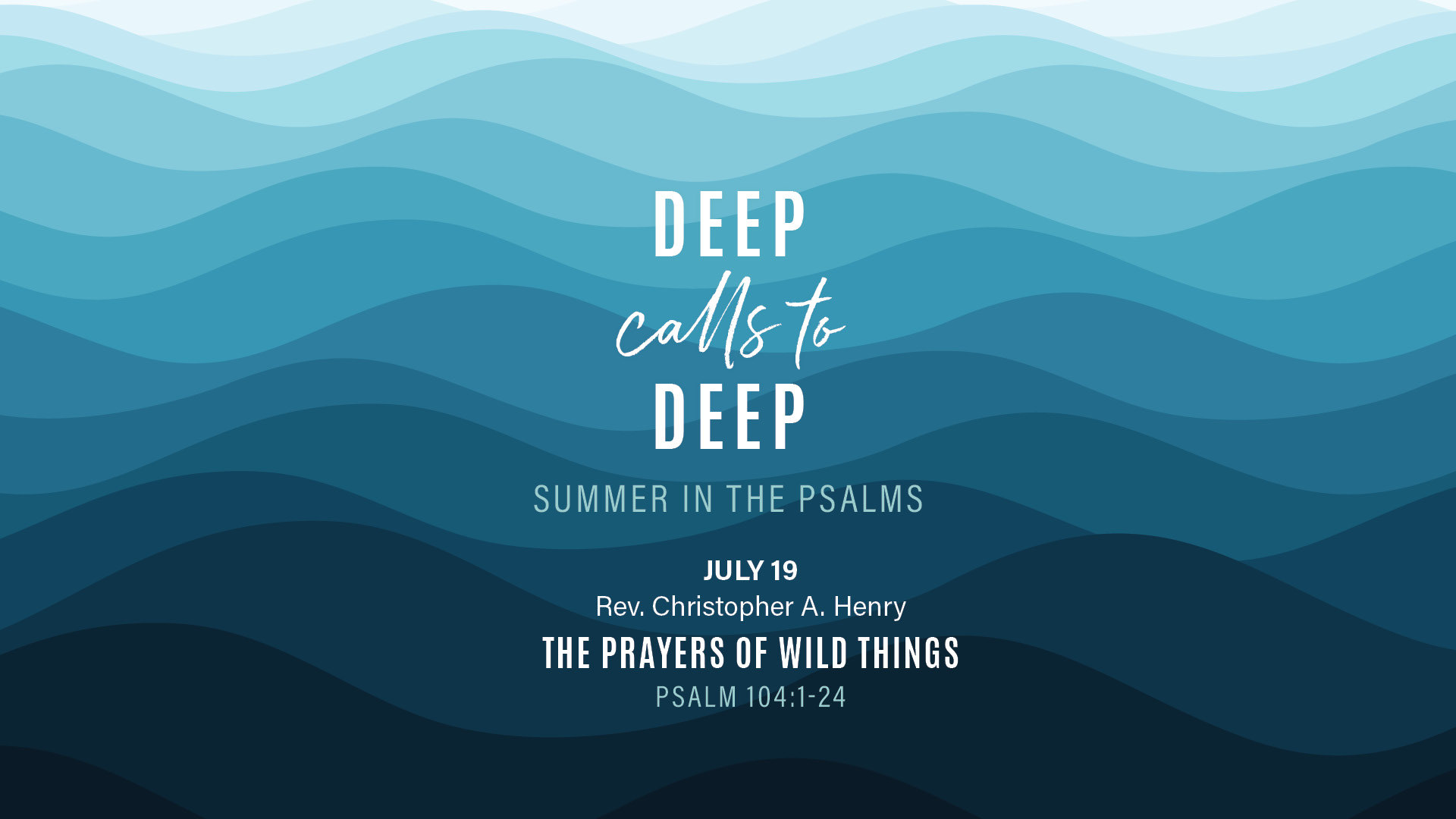The Prayers of Wild Things